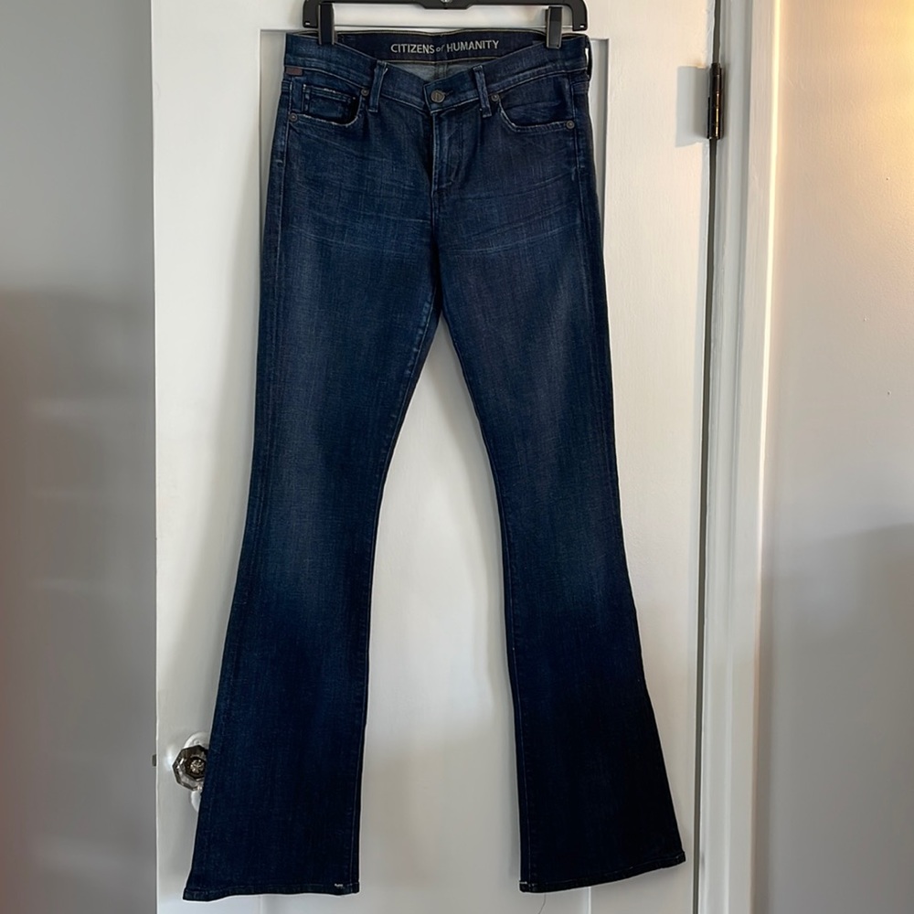 Citizens of Humanity low rise bootleg jeans
